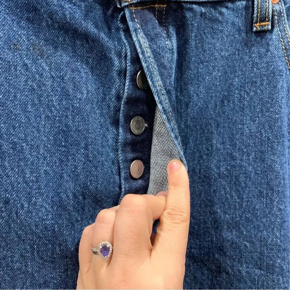 Levi’s 501 Button Fly Regular Fit Jeans 40X32